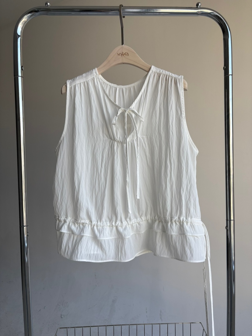 Verbena東大門㊣實拍女裝新品熱賣職業25春夏休閑人氣吊帶背心Verbena吊帶/背心圖色1