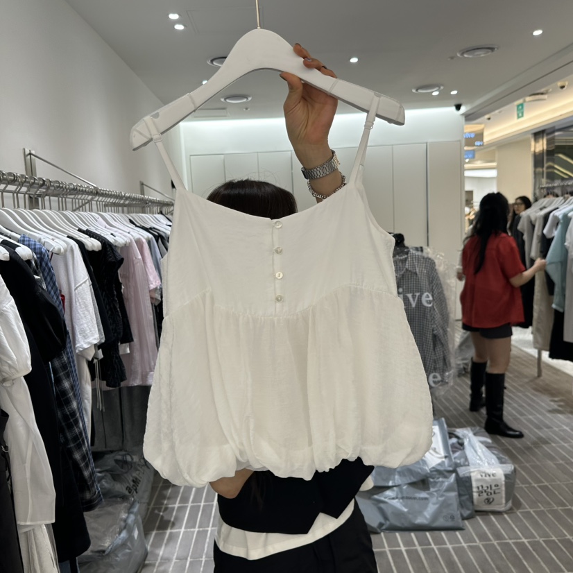 VIVE韓國代購㊣女裝新款熱賣休閑人氣時尚真品職業吊帶背心VIVE吊帶/背心