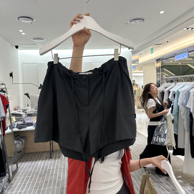 VIVE東大門㊣實拍女士新款25春夏真品人氣休閑職業熱賣短褲VIVE短褲圖色2