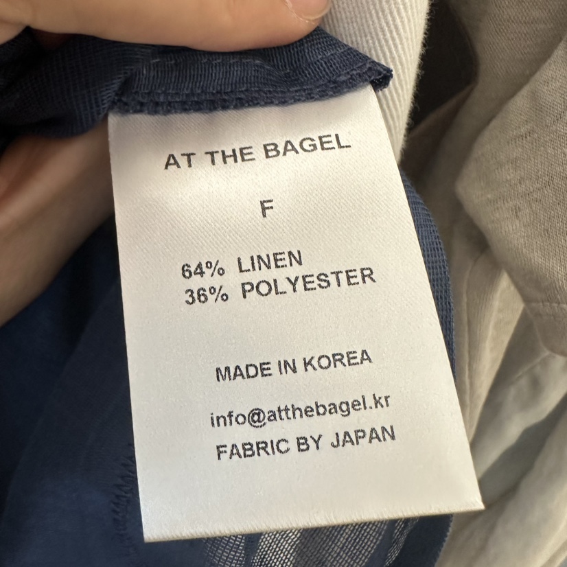 AT THE BAGEL韓國直郵㊣女士新款時尚熱賣真品襯衫蕾絲衫AT THE BAGEL襯衫/蕾絲衫