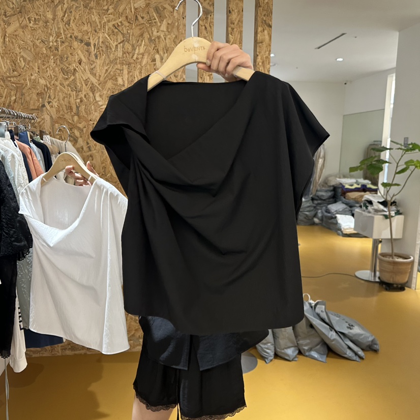 DE VENTI韓國直郵㊣女裝新品25春夏職業人氣真品襯衫蕾絲衫DE VENTI襯衫/蕾絲衫圖色2