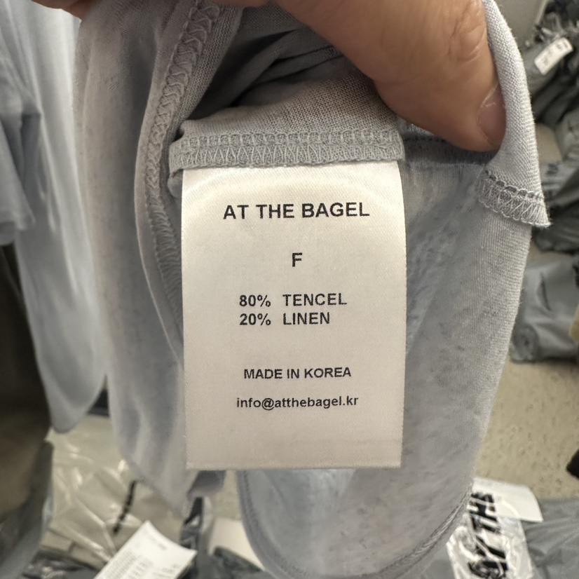 AT THE BAGEL韓國代購㊣女士新款休閑推薦真品吊帶背心柔軟AT THE BAGEL吊帶/背心