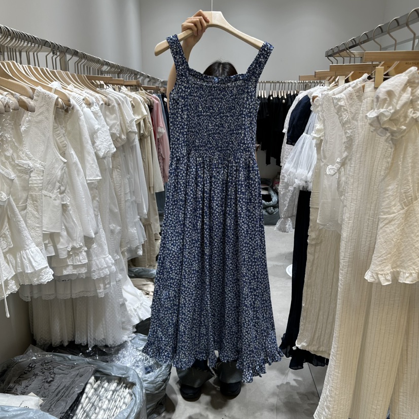 RE STYLE-Q韓國代購㊣女士新品職業25春夏人氣真品連衣裙RE STYLE連衣裙