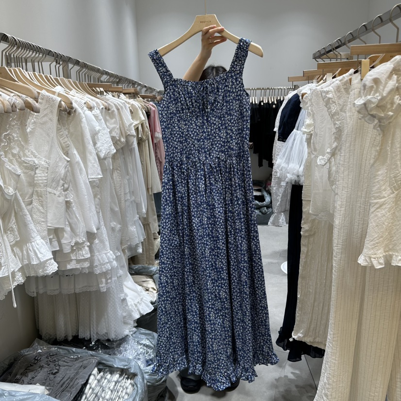 RE STYLE-Q韓國代購㊣女士新品職業25春夏人氣真品連衣裙RE STYLE連衣裙