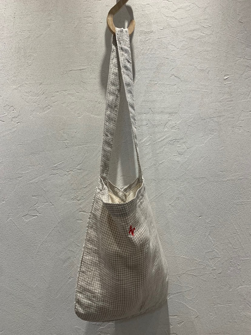 AT NOTE韓國代購㊣女士新款真品25春夏單肩斜跨包刺繡格紋AT NOTE單肩/斜跨包圖色1