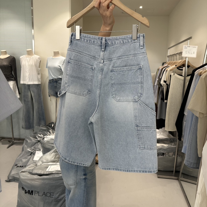 PLAMM東大門㊣實拍女裝新品熱賣25春夏時尚真品推薦休閑短褲PLAMM短褲