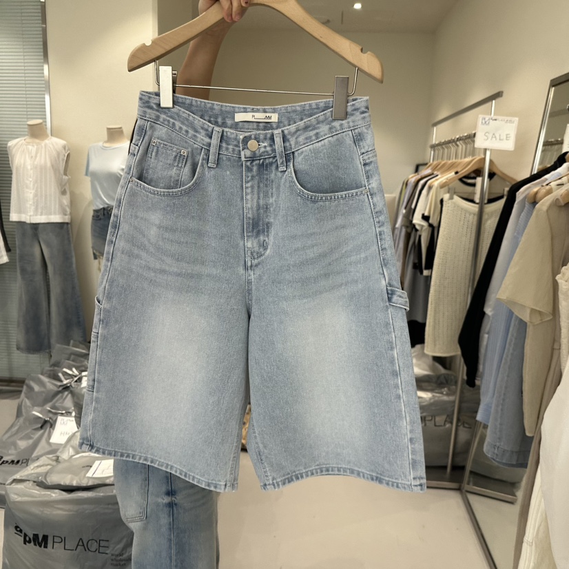 PLAMM東大門㊣實拍女裝新品熱賣25春夏時尚真品推薦休閑短褲PLAMM短褲