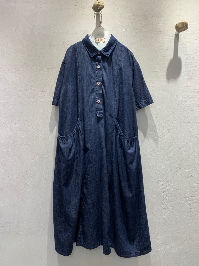 AT NOTE東大門㊣代購女士新款人氣25春夏真品休閑連衣裙口袋AT NOTE連衣裙