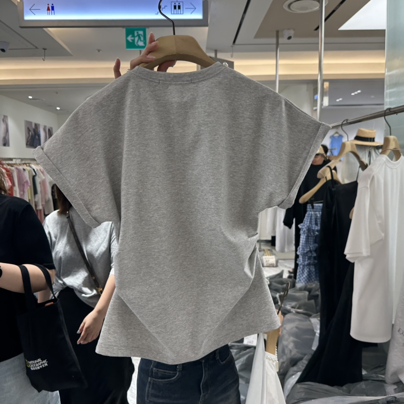 FORMING-P韓國代購㊣女士新品25春夏人氣真品休閑時尚職業T恤FORMINGT恤