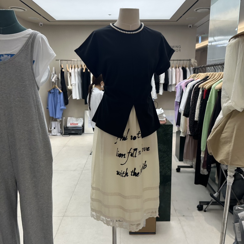FORMING-P韓國代購㊣女士新品25春夏人氣真品休閑時尚職業T恤FORMINGT恤