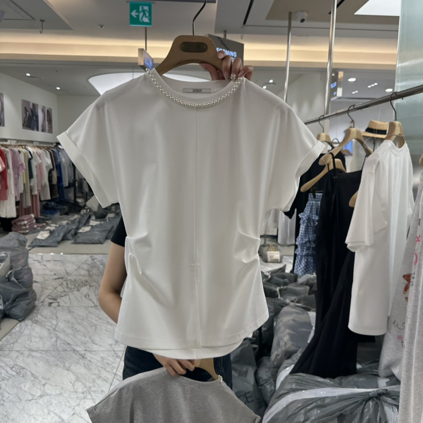 FORMING-P韓國代購㊣女士新品25春夏人氣真品休閑時尚職業T恤FORMINGT恤圖色2