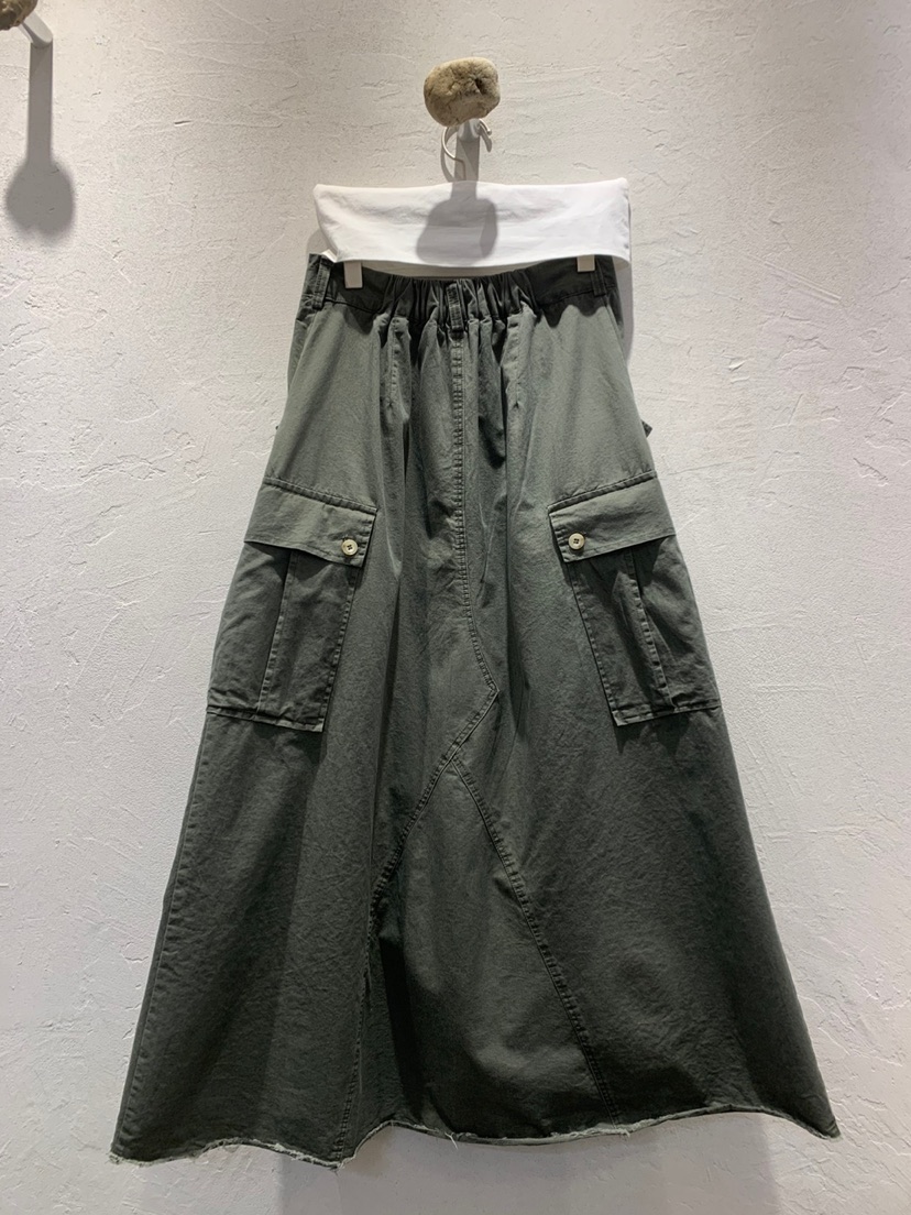 AT NOTE韓國代購㊣女裝新品休閑真品職業人氣時尚長裙工裝AT NOTE長裙