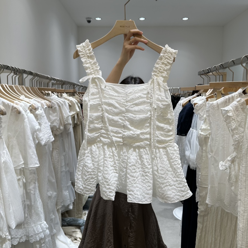 RE STYLE-Q東大門㊣直郵女裝新品休閑真品熱賣推薦吊帶背心RE STYLE吊帶/背心