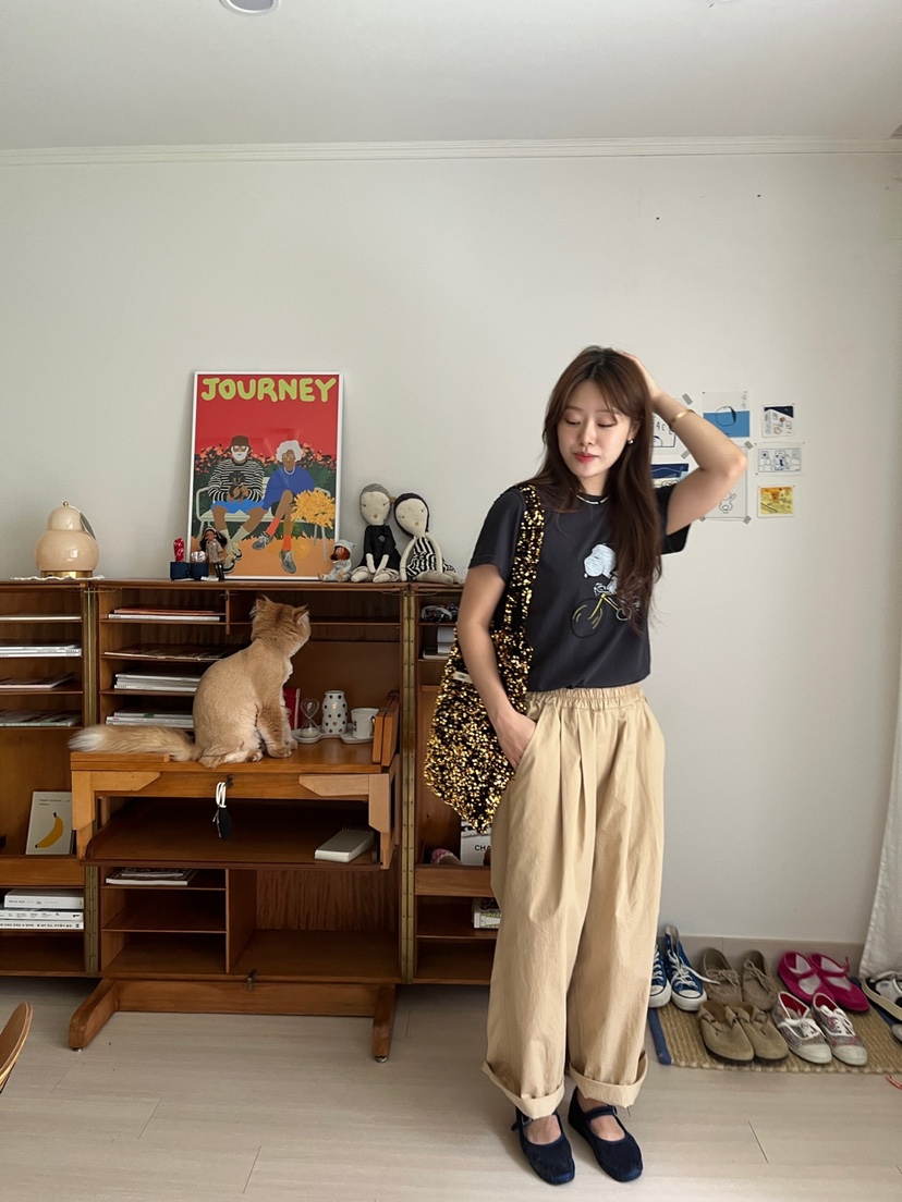 AT NOTE東大門㊣直郵女裝新品職業休閑25春夏人氣T恤史努比AT NOTET恤