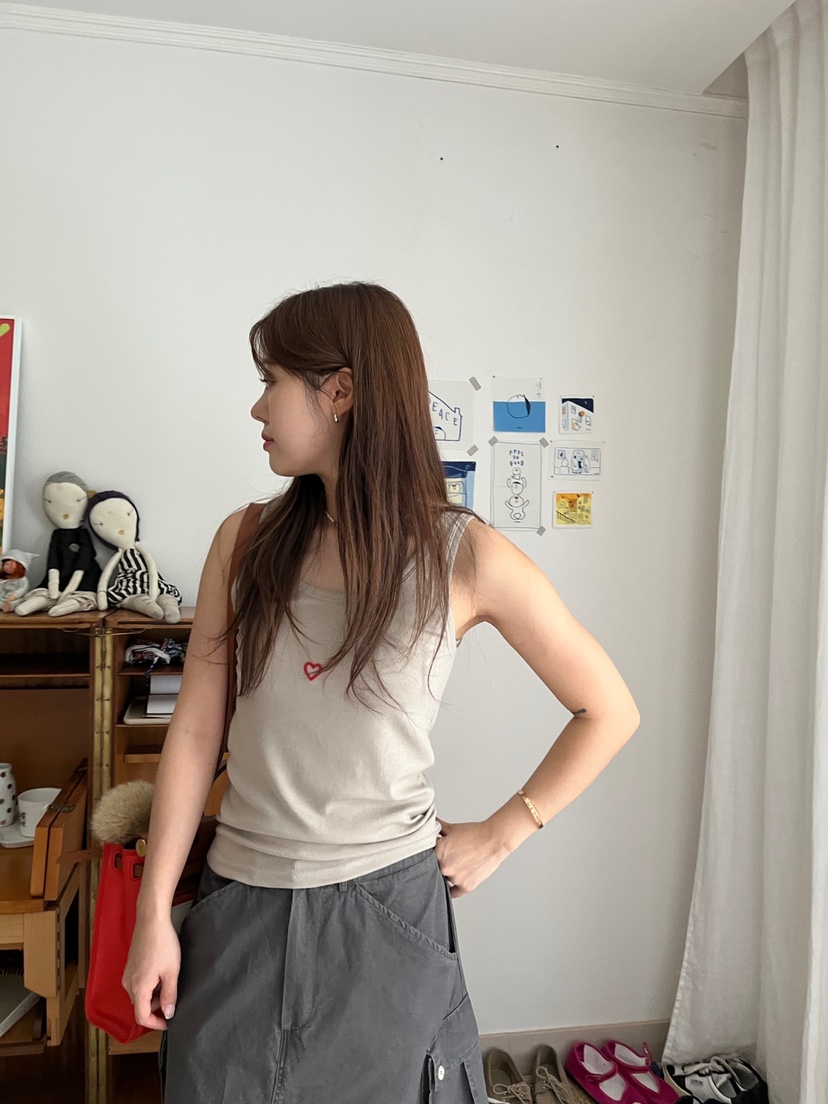 AT NOTE韓國直郵㊣女裝新品時尚25春夏休閑熱賣推薦吊帶背心AT NOTE吊帶/背心