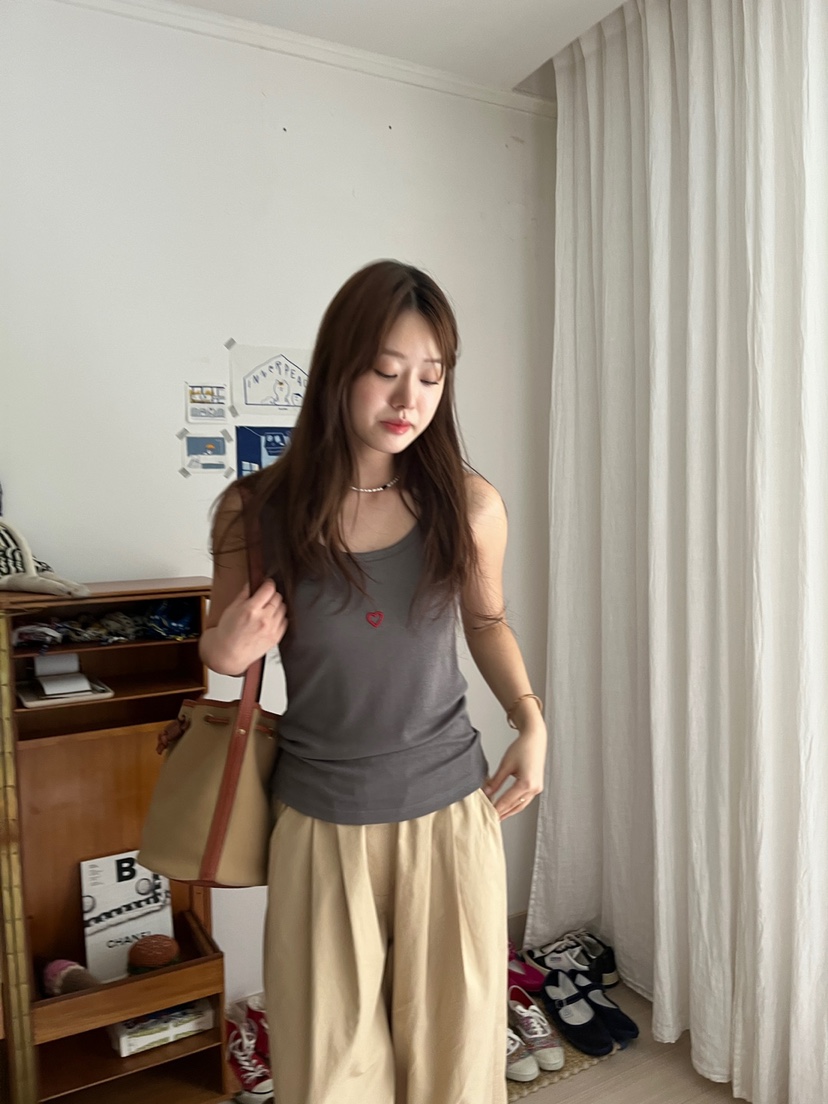 AT NOTE韓國直郵㊣女裝新品時尚25春夏休閑熱賣推薦吊帶背心AT NOTE吊帶/背心