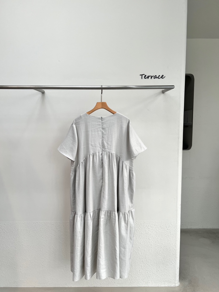 TERRACE韓國代購㊣女士新品25春夏人氣真品推薦休閑時尚連衣裙TERRACE連衣裙
