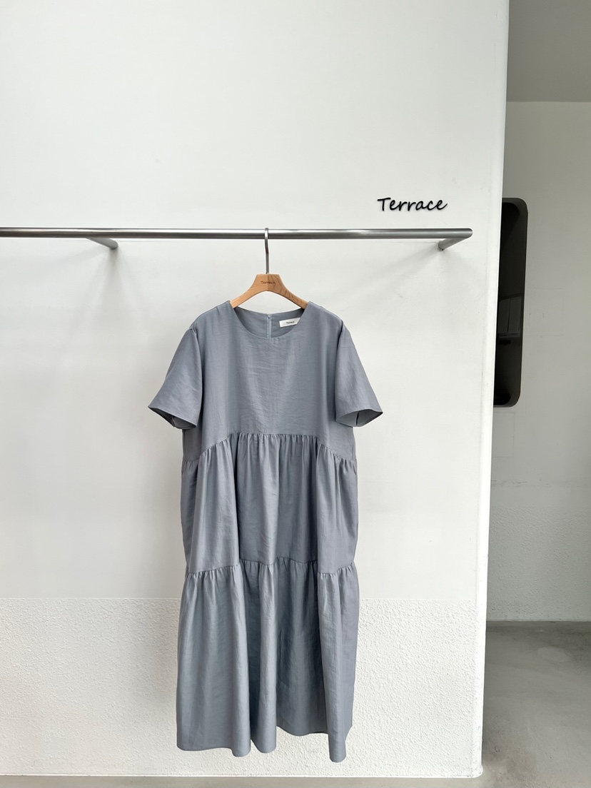 TERRACE韓國代購㊣女士新品25春夏人氣真品推薦休閑時尚連衣裙TERRACE連衣裙圖色3