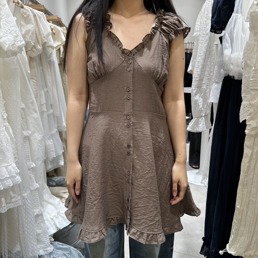 RE STYLE-Q東大門㊣實拍女裝新品時尚推薦休閑25春夏連衣裙RE STYLE連衣裙圖色2
