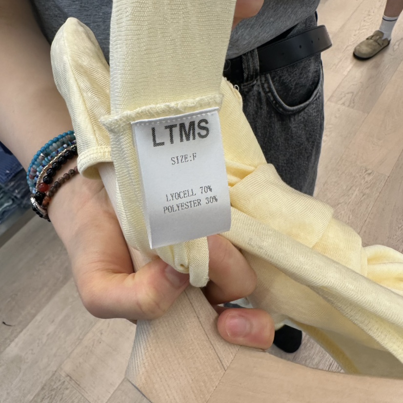 LTMS東大門㊣實拍女裝新品25春夏熱賣推薦真品休閑職業針織衫LTMS針織衫