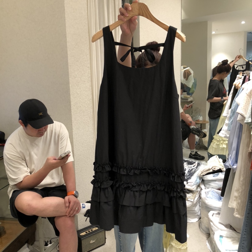 SSEMIENNE東大門㊣代購女裝新品人氣真品推薦職業時尚連衣裙SSEMIENNE連衣裙圖色2