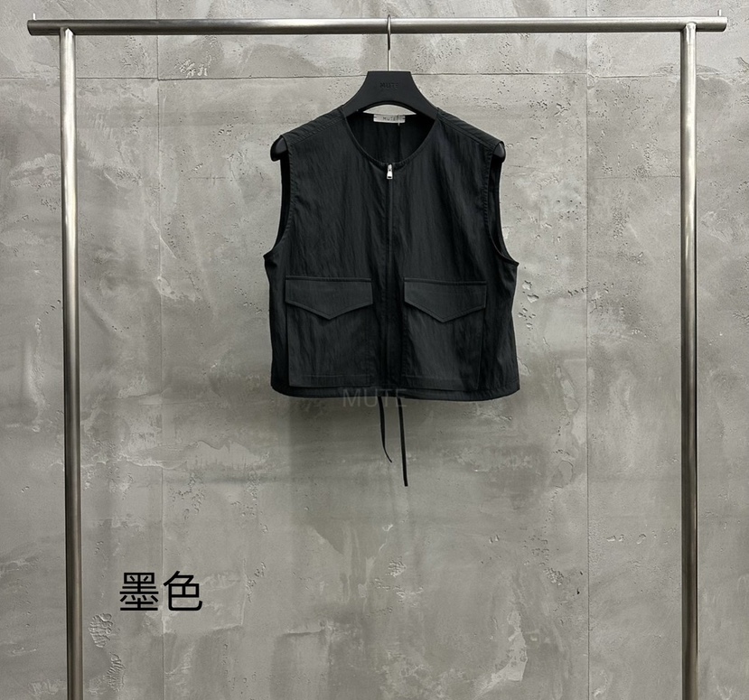 MUTE-P東大門㊣直郵女裝新款職業熱賣推薦時尚人氣休閑馬甲MUTE馬甲圖色3