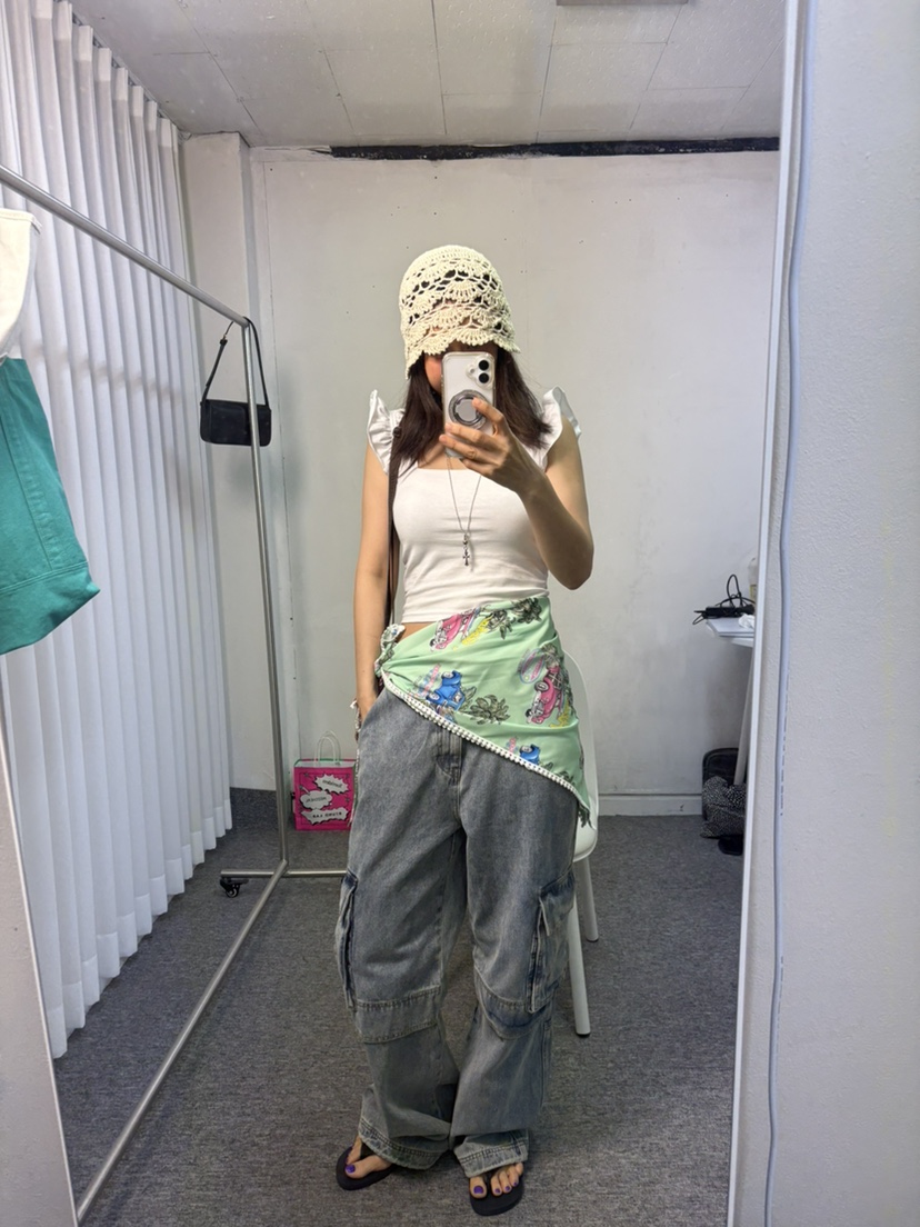 PLATFORM-L東大門㊣實拍女裝新品真品推薦休閑時尚吊帶背心PLATFORM吊帶/背心
