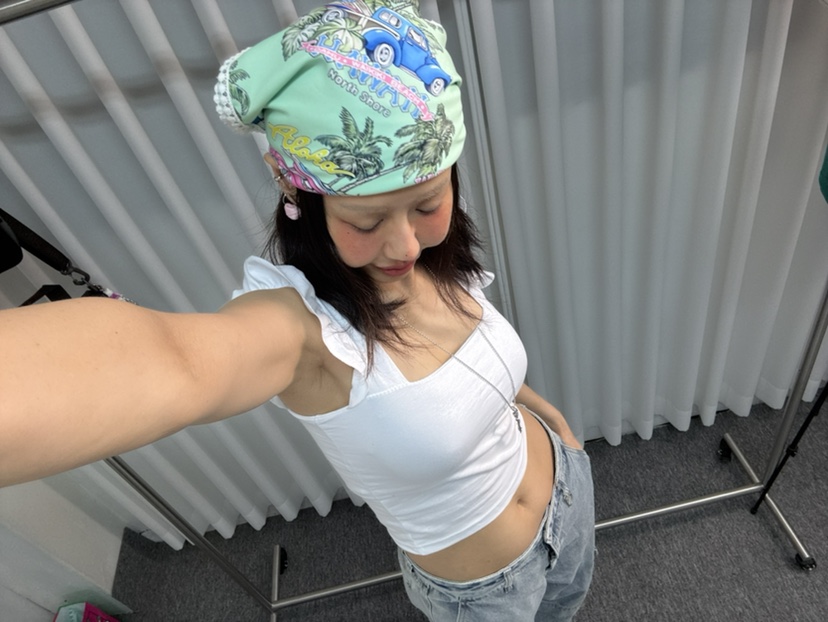 PLATFORM-L東大門㊣實拍女裝新品真品推薦休閑時尚吊帶背心PLATFORM吊帶/背心