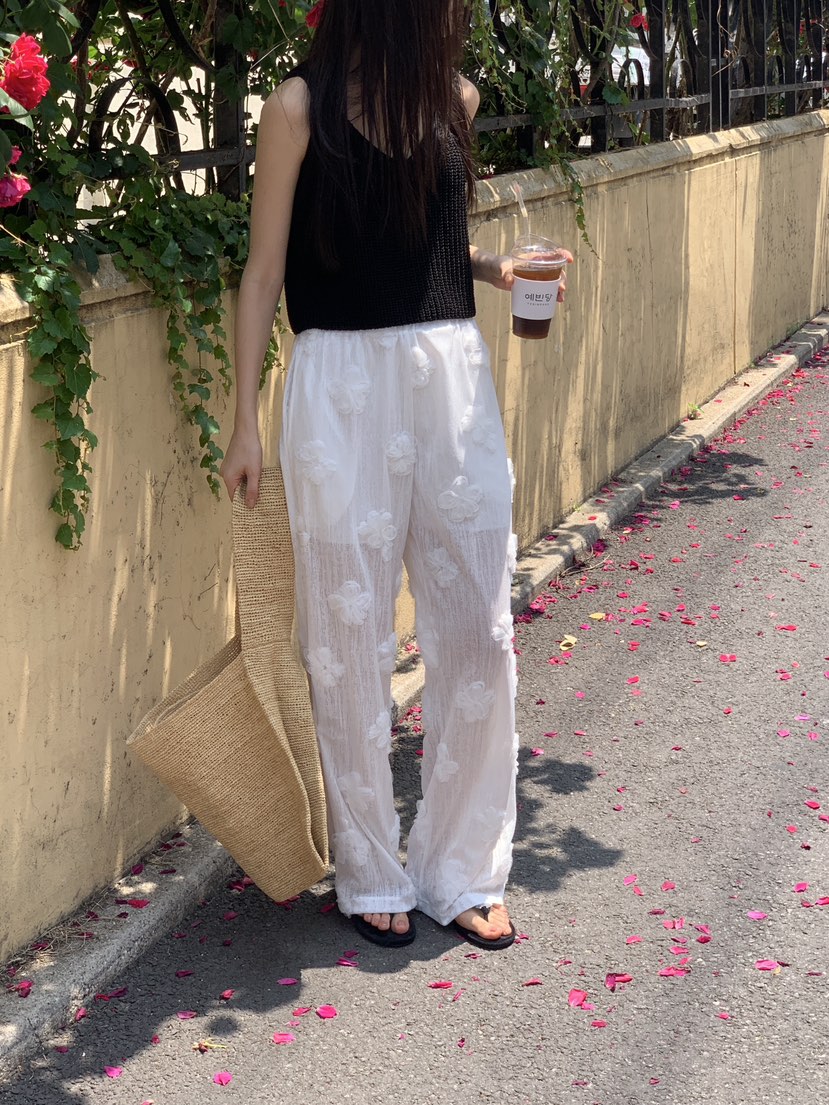 LOGARDEN東大門㊣直郵女裝新款職業25春夏時尚人氣熱賣休閑褲LO GARDEN休閑褲