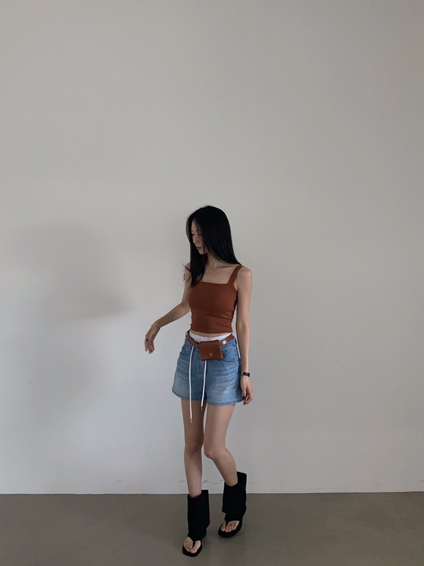 VERANDA東大門㊣代購女裝新品真品時尚休閑職業熱賣吊帶背心VERANDA吊帶/背心