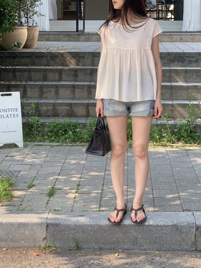 LOGARDEN東大門㊣代購女裝新品熱賣25春夏人氣推薦襯衫蕾絲衫LO GARDEN襯衫/蕾絲衫