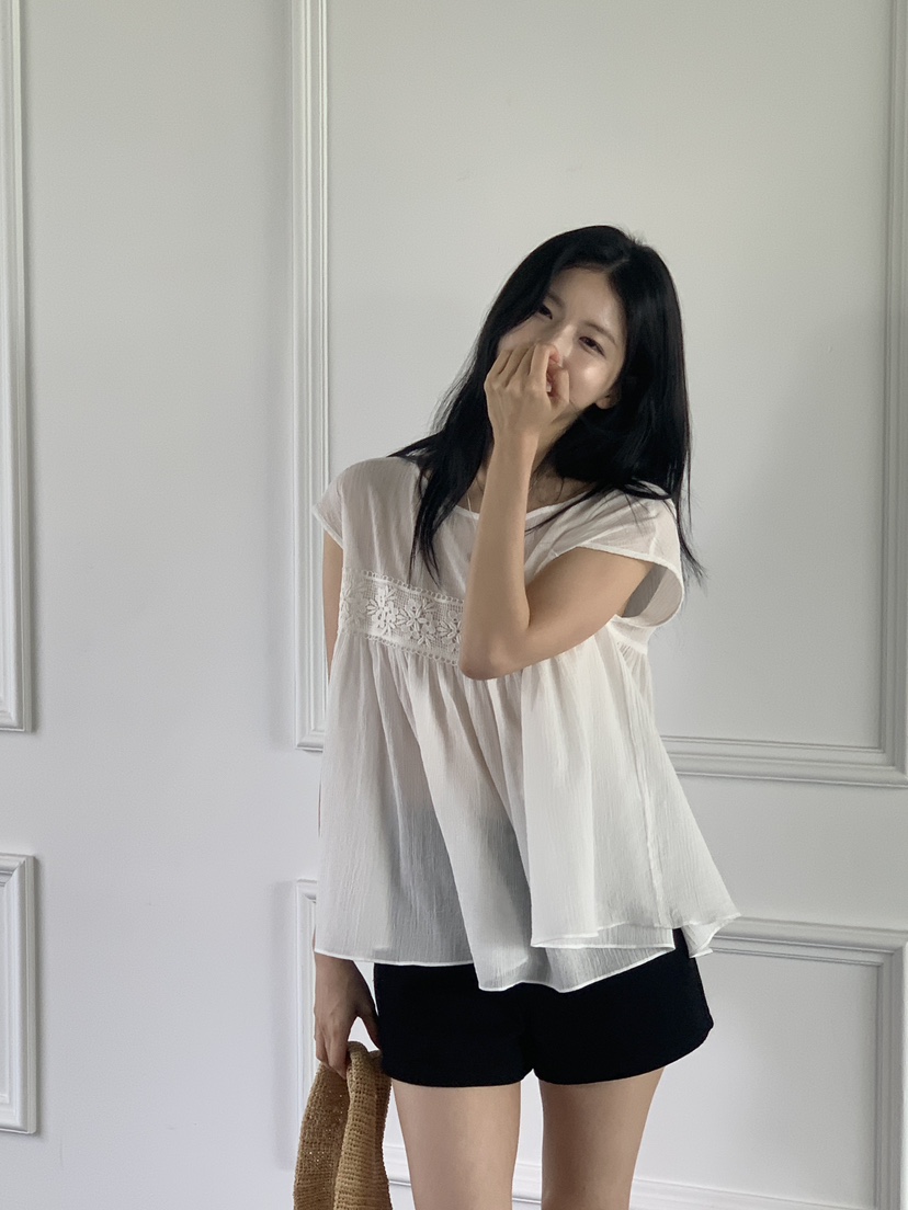 LOGARDEN東大門㊣代購女裝新品熱賣25春夏人氣推薦襯衫蕾絲衫LO GARDEN襯衫/蕾絲衫