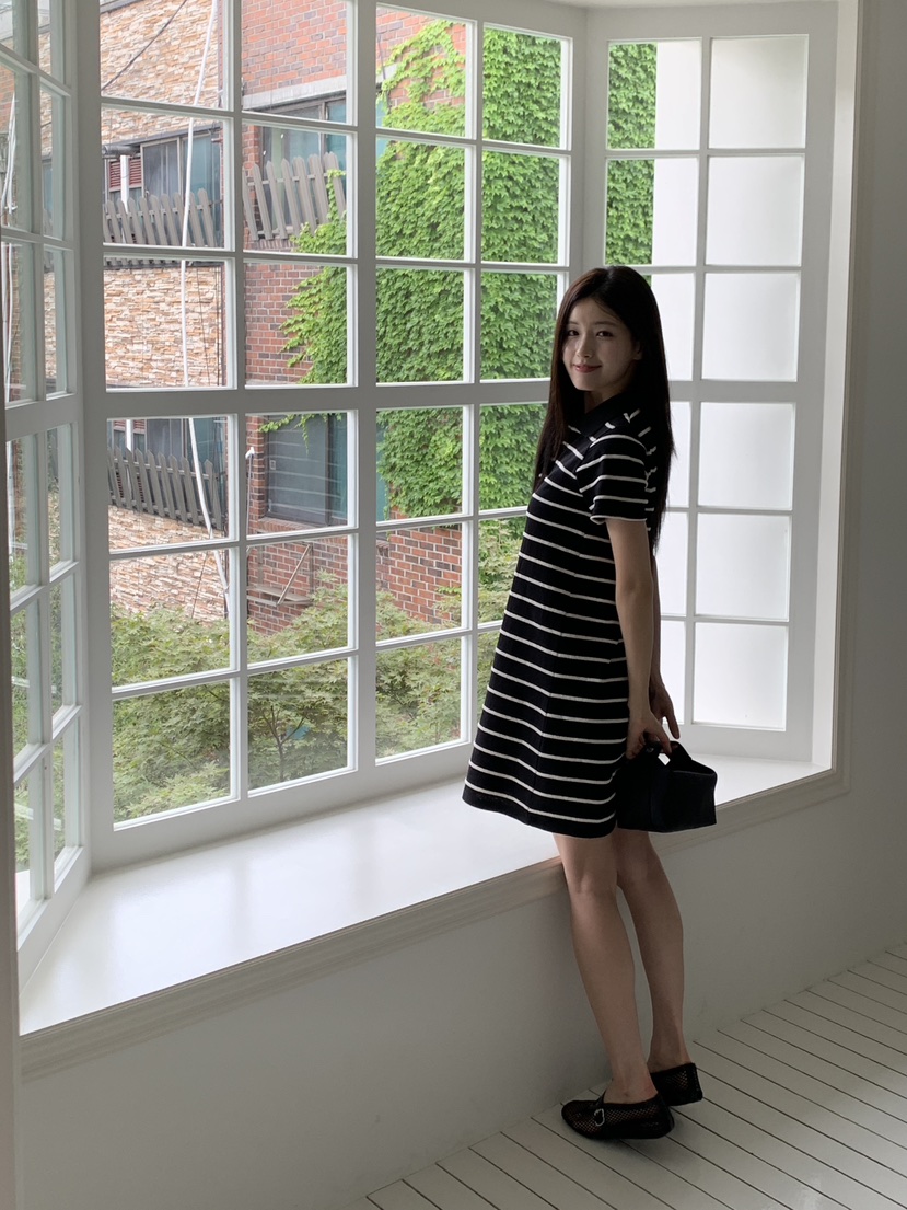 LOGARDEN韓國代購㊣女裝新品推薦休閑熱賣職業25春夏連衣裙LO GARDEN連衣裙