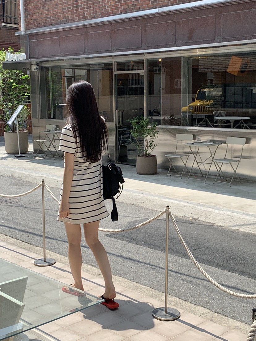 LOGARDEN韓國代購㊣女裝新品推薦休閑熱賣職業25春夏連衣裙LO GARDEN連衣裙