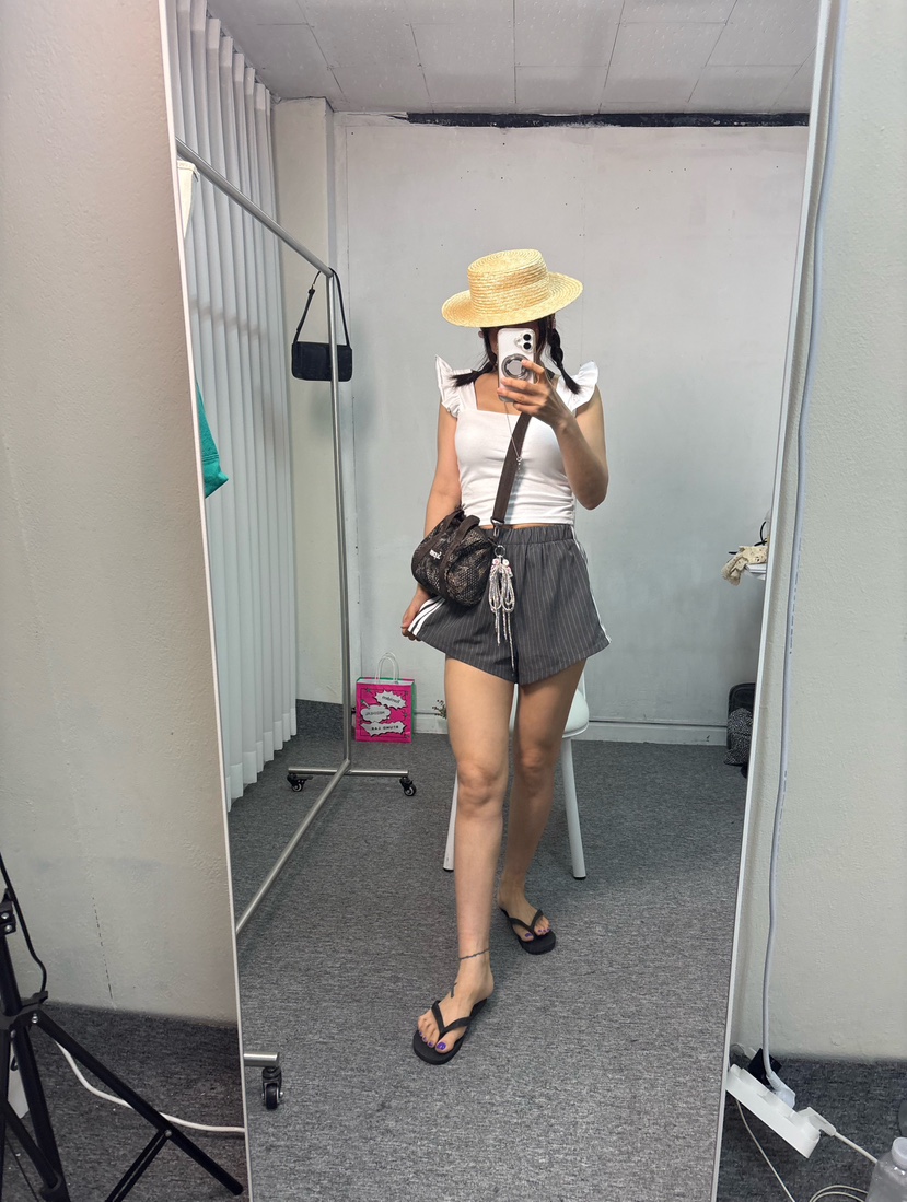 PLATFORM-L東大門㊣直郵女士新款熱賣人氣推薦真品休閑短褲PLATFORM短褲
