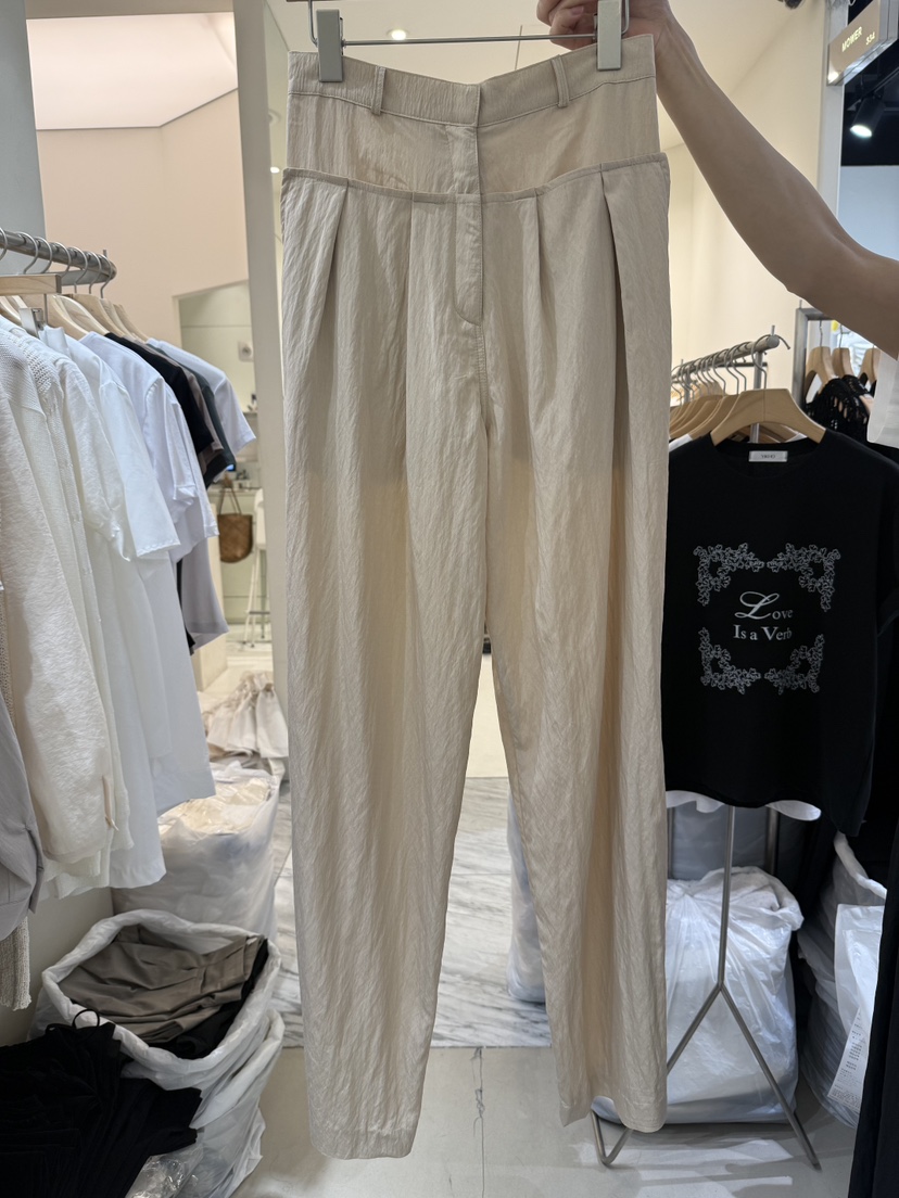 YIKHO STYLE東大門㊣直郵女士新品時尚推薦25春夏職業休閑褲YIKHO STYLE休閑褲