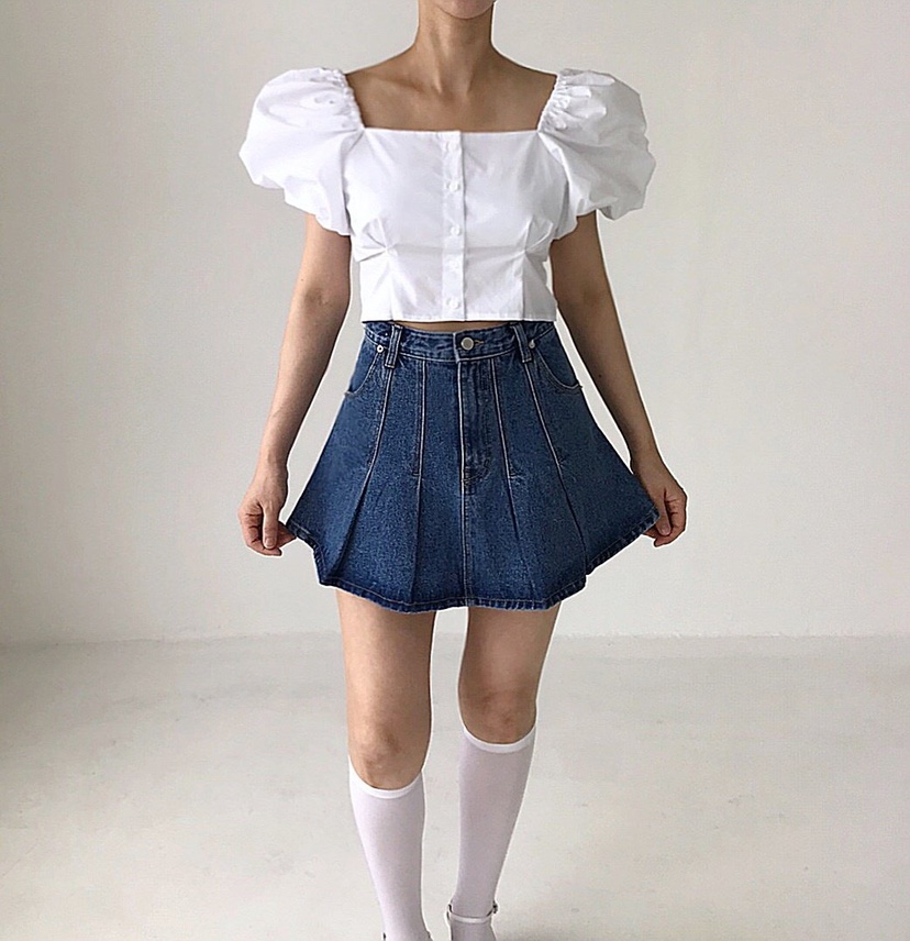 2TWO MOON韓國代購㊣女士新款熱賣時尚25春夏人氣職業短裙2TWO MOON短裙