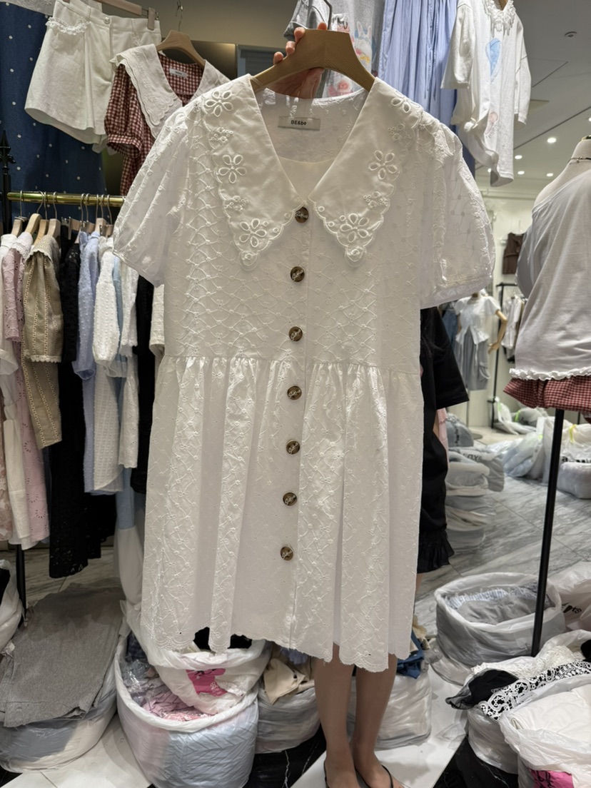 BE&BE東大門㊣直郵女士新款職業休閑真品25春夏連衣裙BE&be連衣裙圖色2