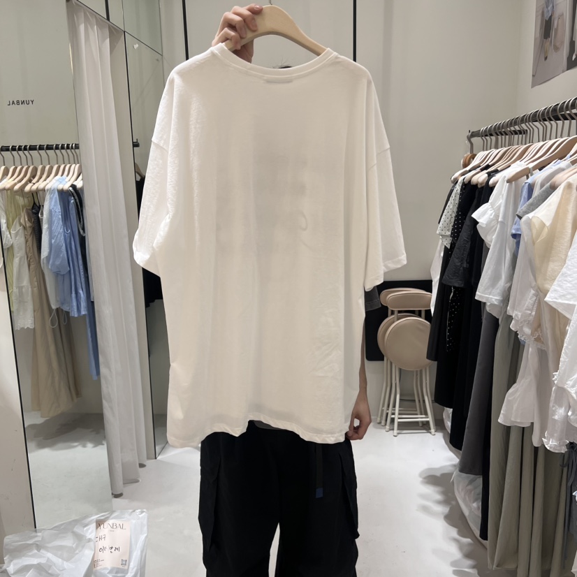 YUNBAL東大門㊣直郵女裝新品25春夏推薦時尚人氣休閑真品T恤YUNBALT恤