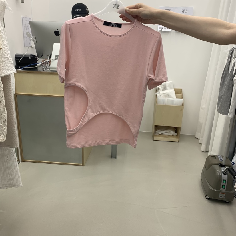 STAINLESS東大門㊣代購女士新款25春夏人氣熱賣推薦休閑T恤STAINLESST恤圖色2