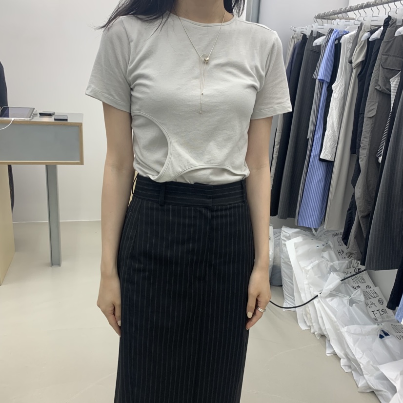 STAINLESS東大門㊣代購女士新款25春夏人氣熱賣推薦休閑T恤STAINLESST恤圖色4