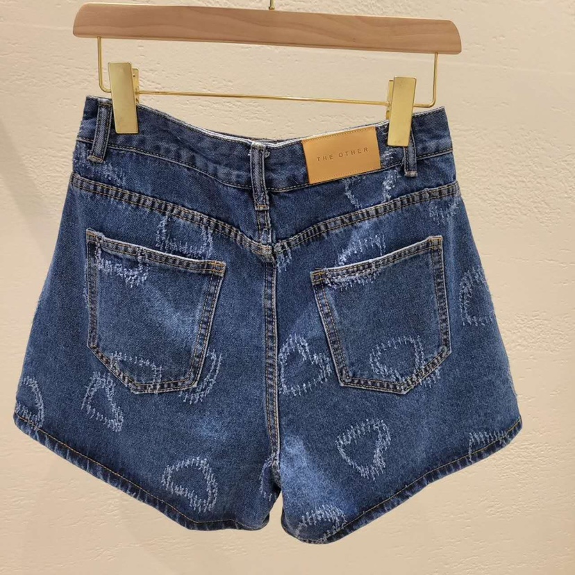 1 2ILLY-S東大門㊣直郵女裝新品推薦熱賣25春夏真品短褲刺繡1 2ILLY/THE SIL短褲