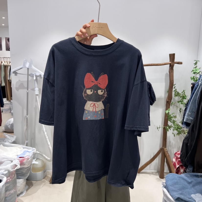 BLOOM東大門㊣代購女裝新品職業休閑真品熱賣時尚25春夏T恤BLOOM-ST恤圖色2