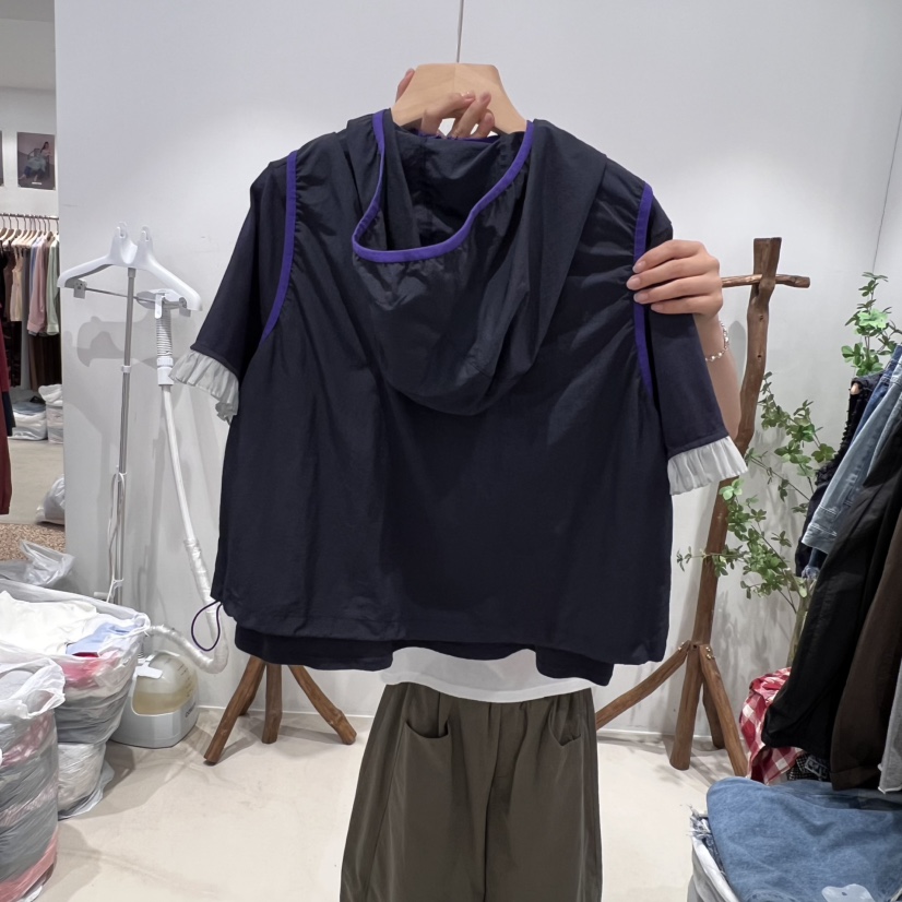 BLOOM東大門㊣直郵女士新品職業時尚25春夏休閑馬甲不含內搭BLOOM-S馬甲