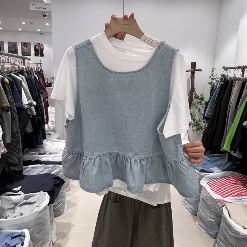BLOOM東大門㊣代購女士新款人氣真品熱賣休閑吊帶背心不含內搭BLOOM-S吊帶/背心