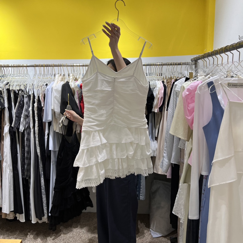 LE MASTERPLACE東大門㊣直郵女裝新品休閑真品時尚連衣裙亞麻Le masterpiece連衣裙