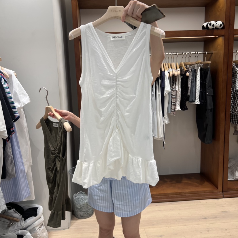 THE CAMEL東大門㊣直郵女士新品熱賣吊帶背心the came_l 家吊帶/背心