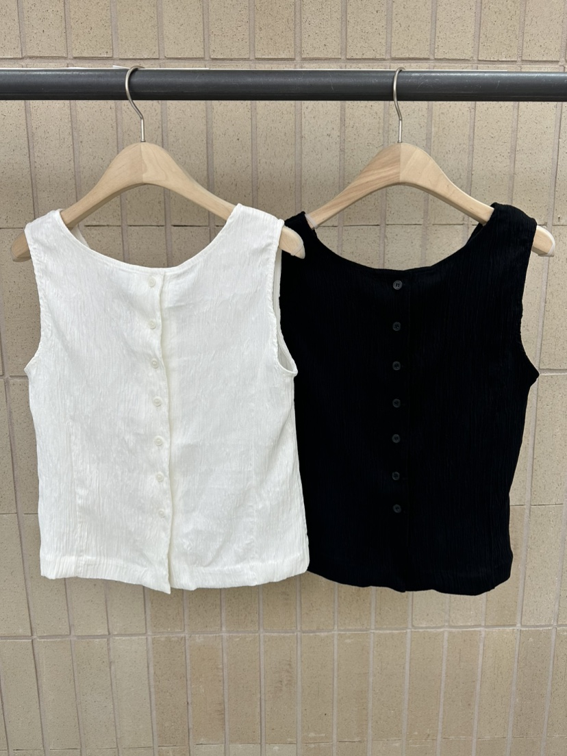 FOSET東大門㊣代購女裝新款25春夏職業休閑推薦人氣吊帶背心FOSET吊帶/背心