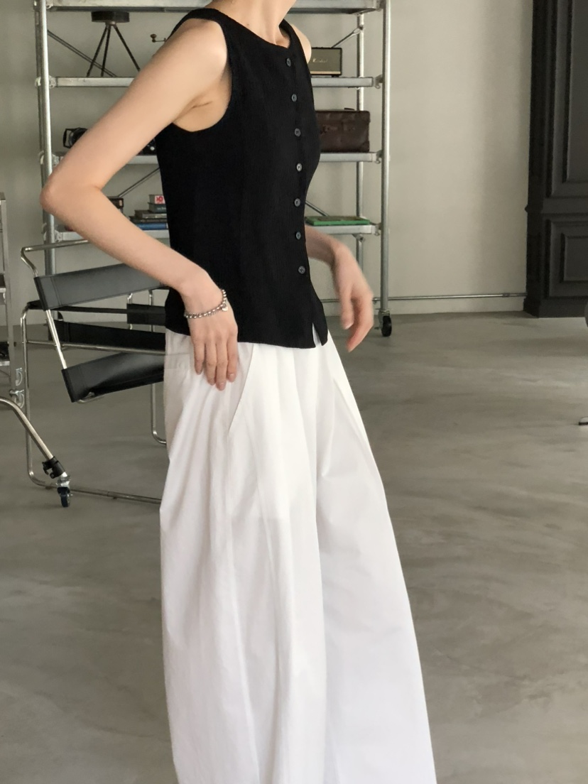 FOSET東大門㊣代購女裝新款25春夏職業休閑推薦人氣吊帶背心FOSET吊帶/背心