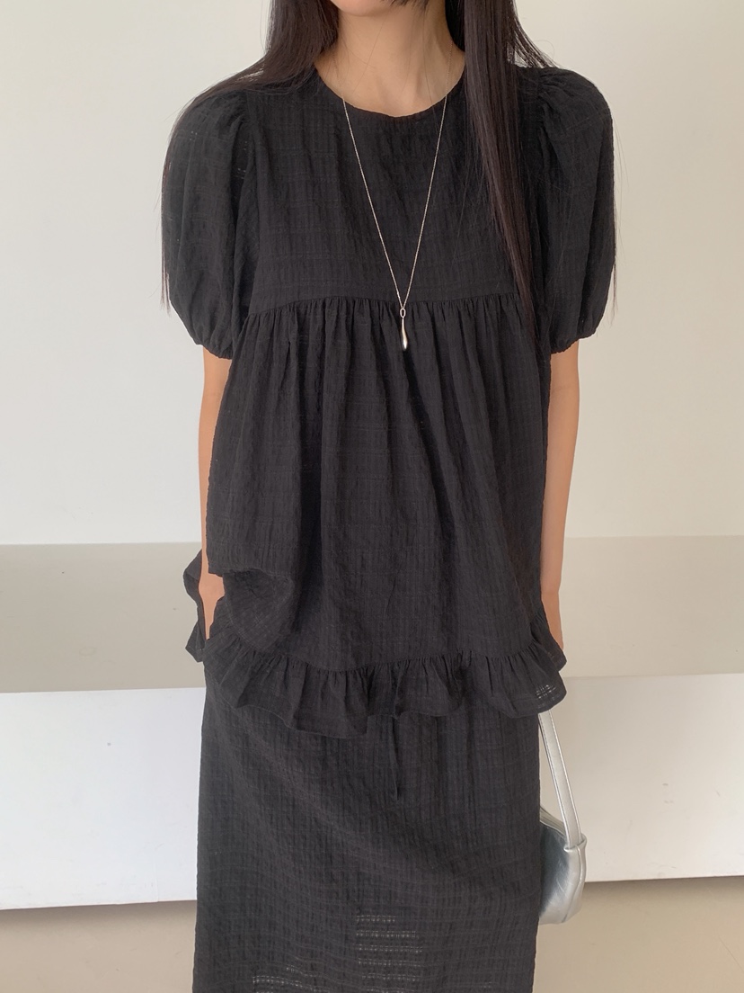 GOYOU東大門㊣實拍女士新品休閑25春夏人氣真品時尚襯衫蕾絲衫de goyou襯衫/蕾絲衫
